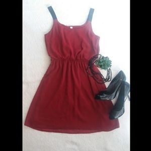 Burnt Red Summer Dress